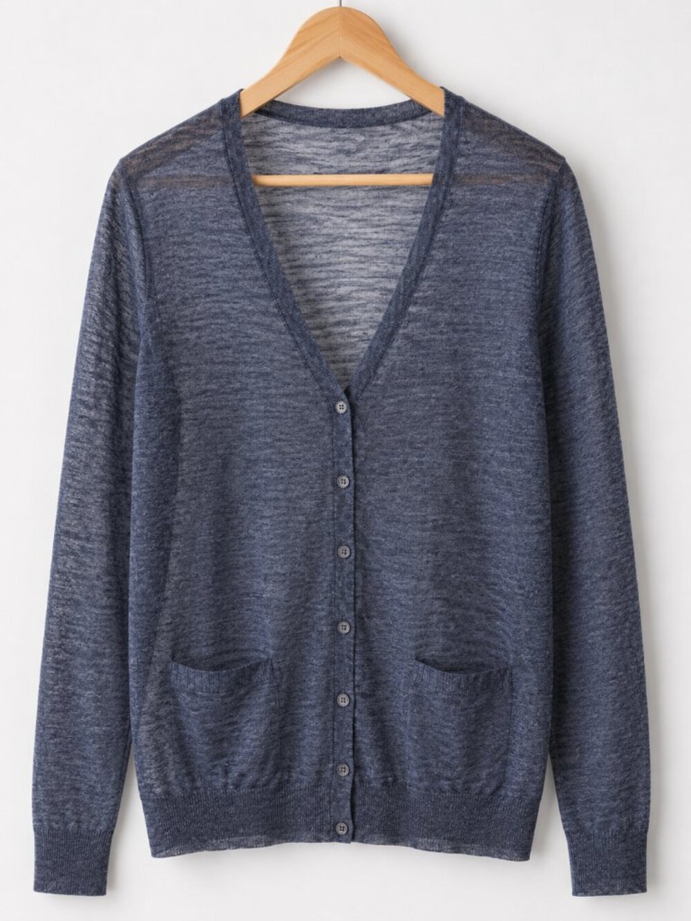 J.Crew L Linen Blend Sheer Lightweight Cardigan Cottagecore